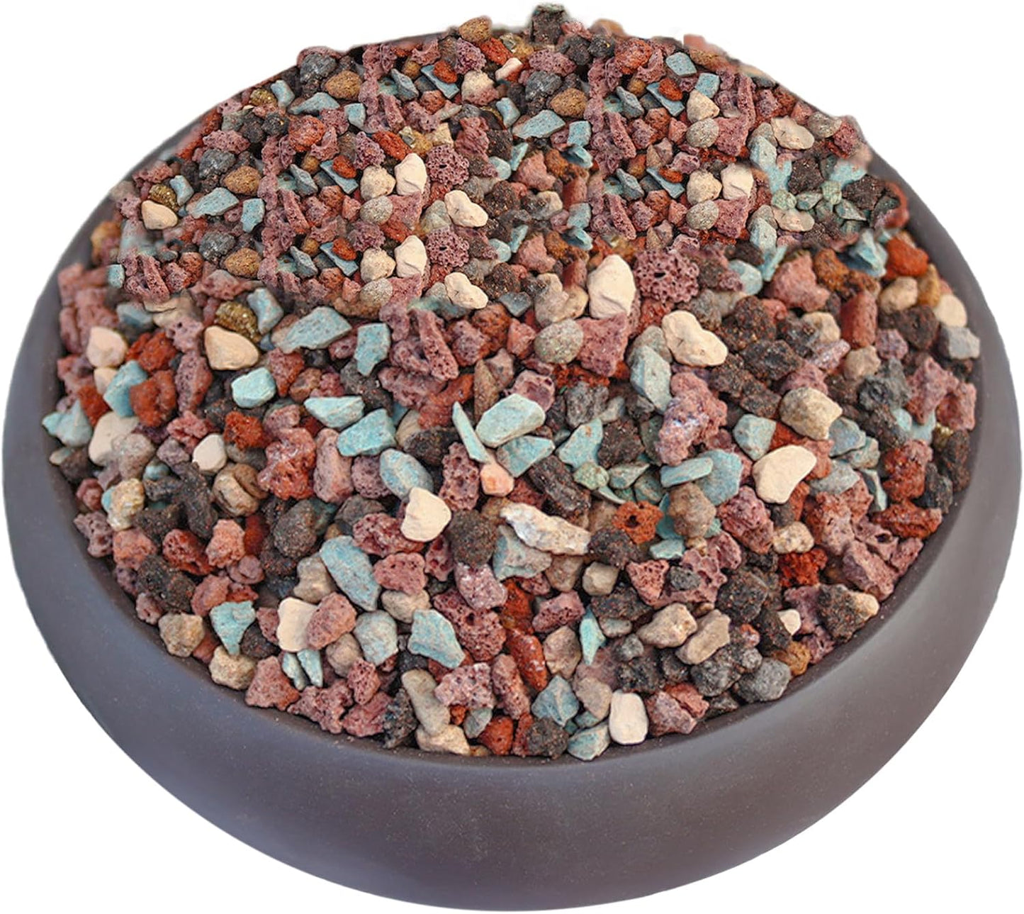 Mezcla rocas volcánicas 5-8mm para suculentas e hidroponía