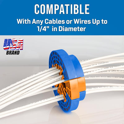 Peine cable Cat6 organiz. de cables datos