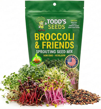 Mezcla brotes semillas Broccoli and Friends 1lb