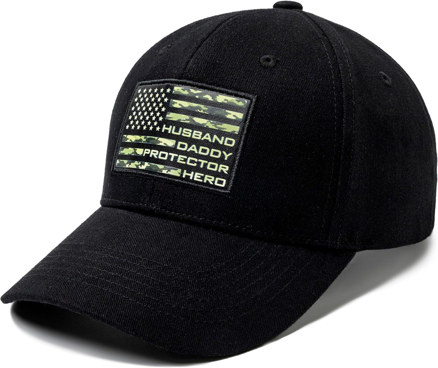 Sombrero camuflaje negro regalo para marido