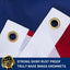 Bandera Union Jack 3x5ft doble cara 210D para exterior