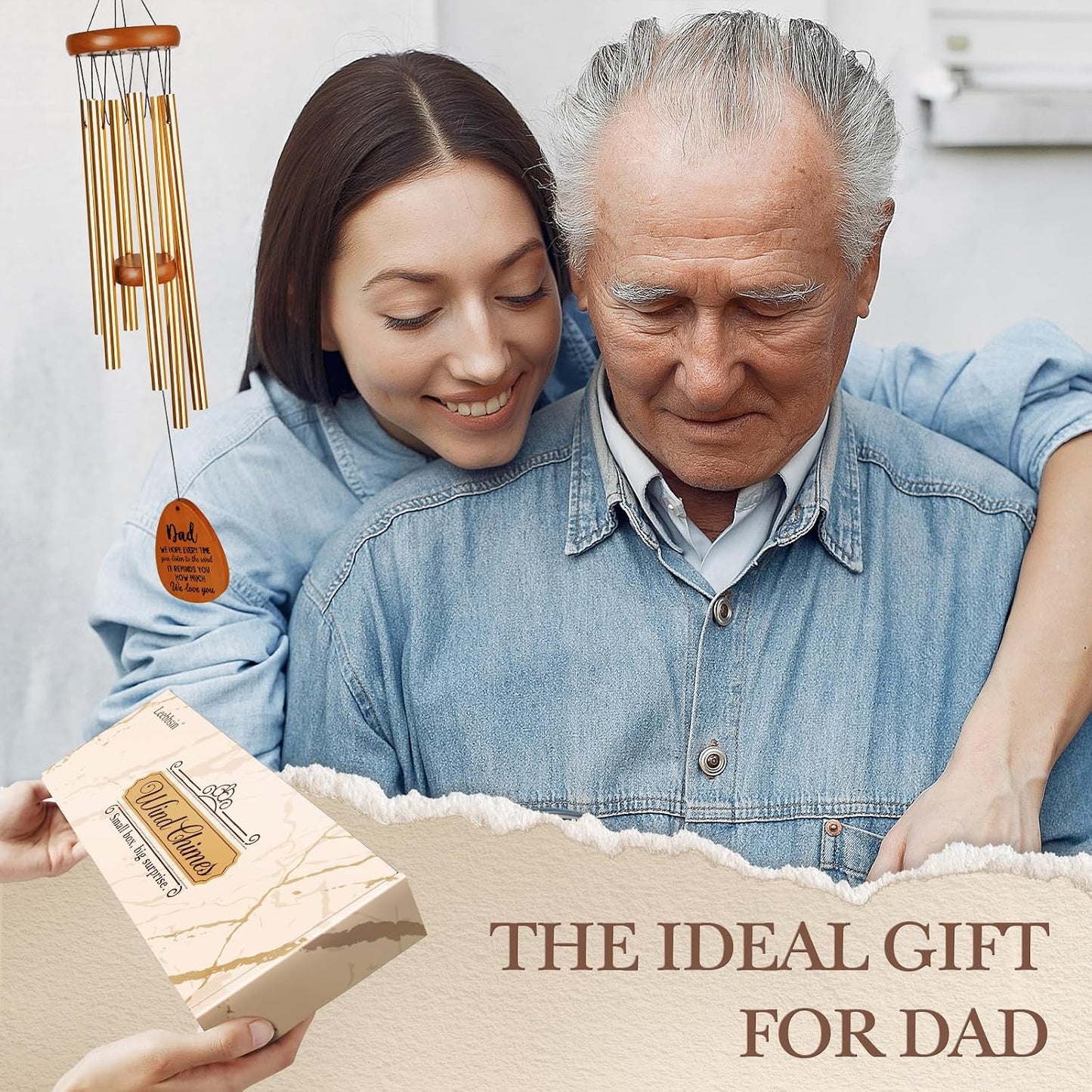 Regalos para papá, carracas eólicas para hombres
