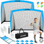 Portería fútbol niños patio trasero red poliéster 4x3pies