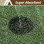 Alfombras baño antideslizantes micro poliéster verde