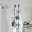 Cesta colgante metal baño para puerta