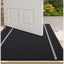 Felpudos dobles impermeables para puerta exterior