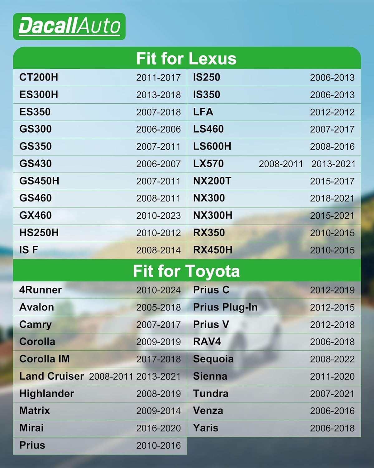 Filtro aire cabina HEPA carbón Toyota Camry RAV4 Corolla