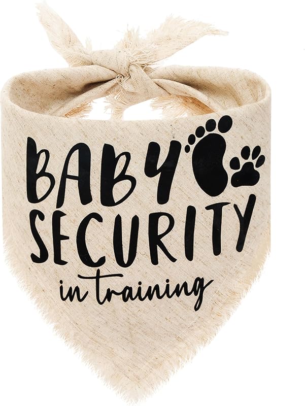 Pañuelo seguridad perros entrenamiento baberos suaves ajustables