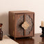 Caja joyas madera nogal negro multicapa organiz. decorativo