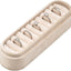 Estuche viaje organiz. anillos y aretes beige