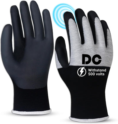 Guantes electricista aislados 500V antideslizante XL