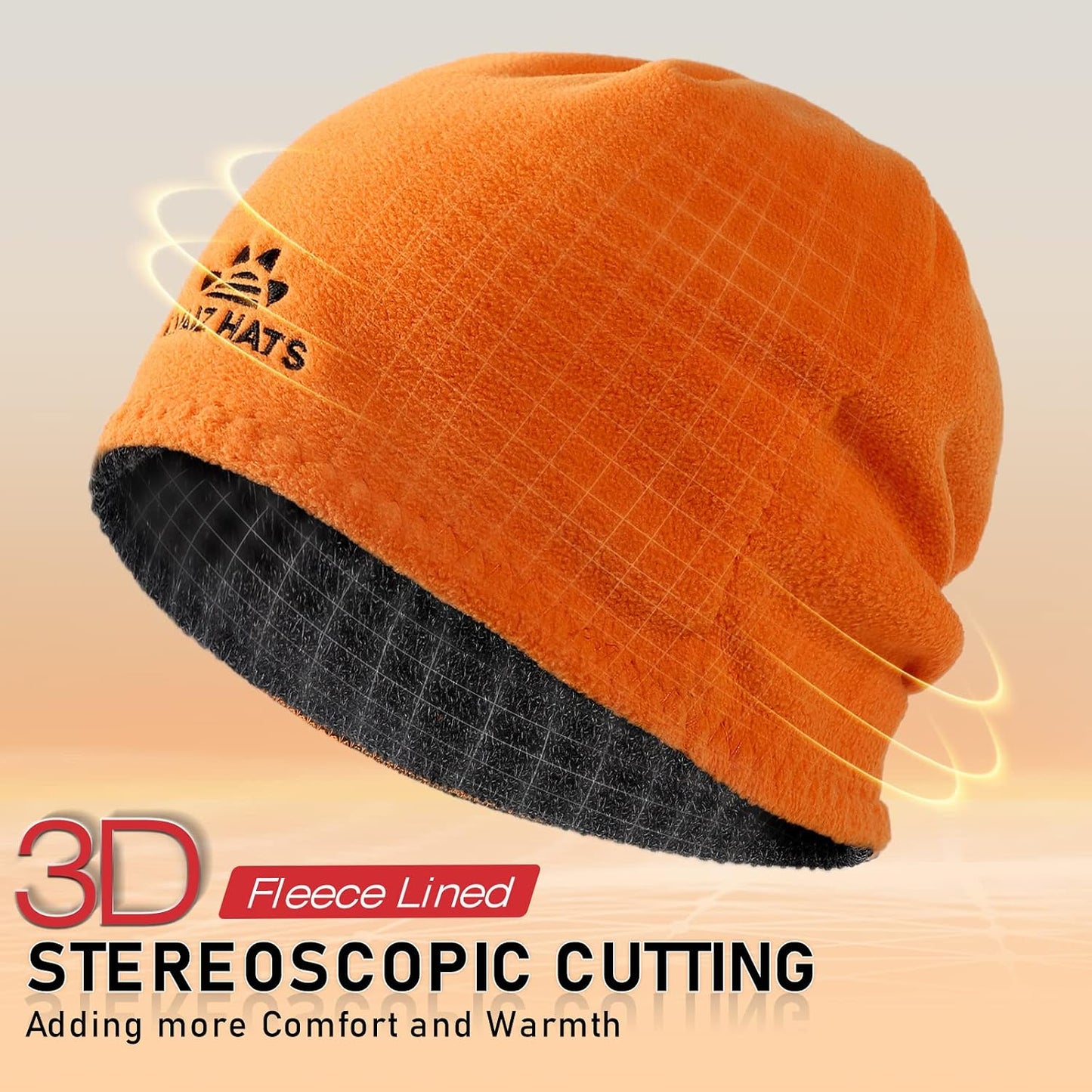 Gorro Invierno para Hombre y Mujer Reversible Térmico