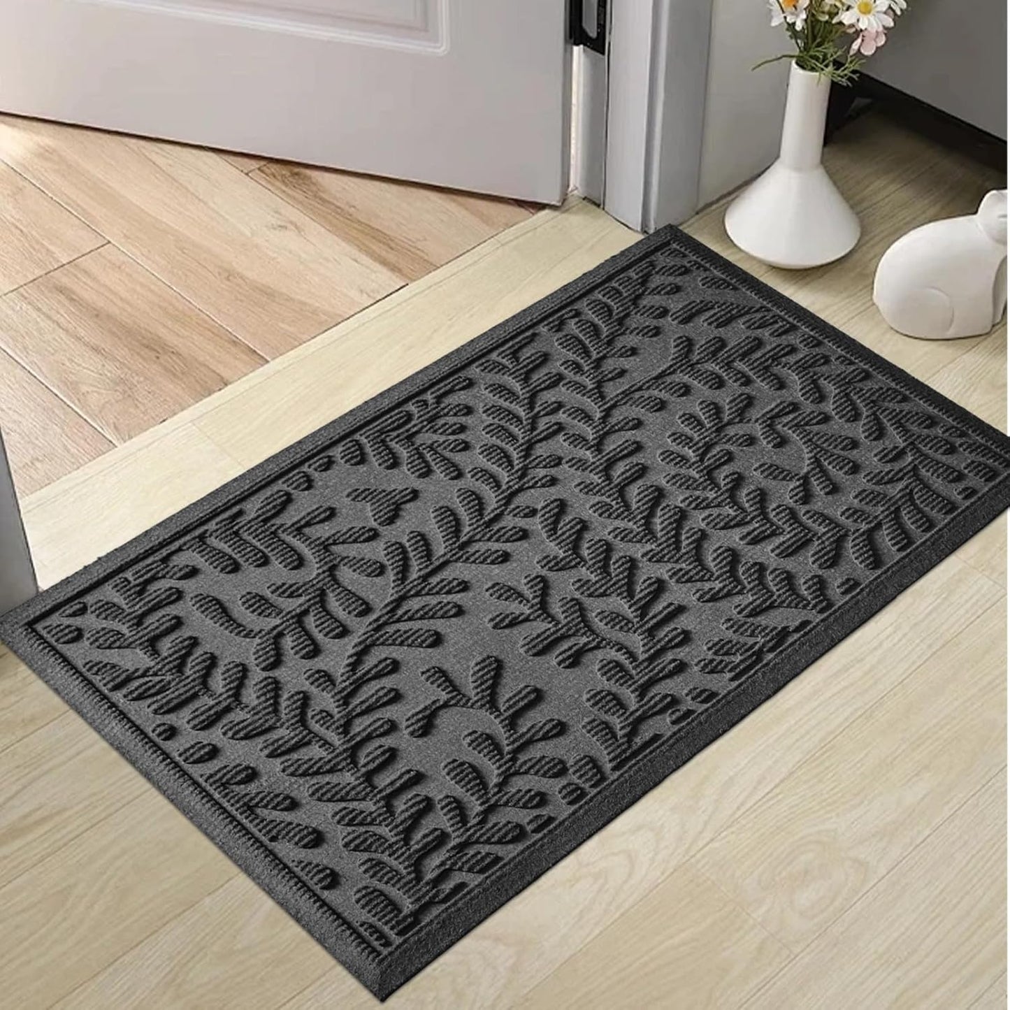 Tapete puerta antiderrap absorbente interiores exteriores