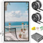 Pantalla ventana autoadhesiva 36x55pulg malla fibra vidrio