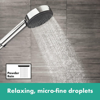Set ducha de mano Hansgrohe 3 chorros cromado 49pulg