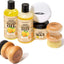 Kit aceite y cera para tabla cortar madera 3 pasos sin