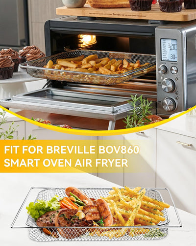 Cesta malla freidora aire comp Breville Bov860bss acero inox