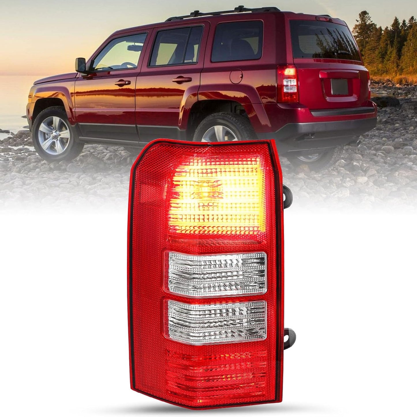 Conjunto luz trasera Jeep Patriot 08-17 incluye izquierda