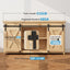 Kit herrajes puerta corredera 6ft para armario TV