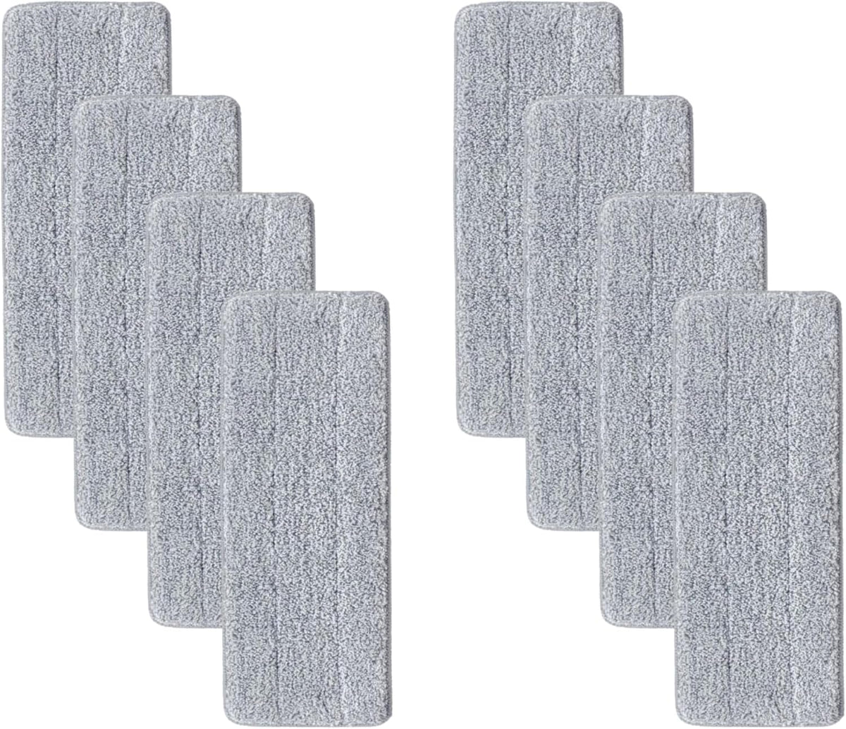 8 Pzas Almohadillas Microfibra Trapeador 100x13pulg