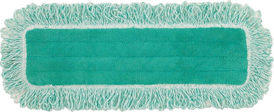 Almohadilla mopa microfibra un solo lado 24pulg color verde