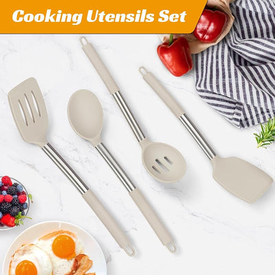 Set 4 Utensilios Silicón Antiadherente para Hornear