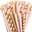 Pajitas papel biodegradables