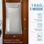 Bolsa colgante ropa sucia XL 40x22" ahorro espacio puerta
