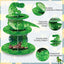 Soporte cupcakes dinosaurio torre postre decoración fiesta
