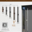 2 Luces Pared Exteriores Rectangulares 3CCT IP65 Hierro