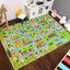 Alfombra set niños 8x10ft antiderrap educativa