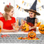 Camino mesa halloween encaje negro gótico 18x72pulg