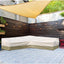 Funda sofá seccional exterior impermeable 600D anti-UV