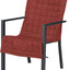 Funda silla patio 45pulg resistente agua color rojo