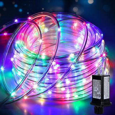 Cuerda luces LED 240 piezas 66pies impermeable exterior jardín