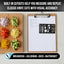 Regla acero inox para cortar con conversiones cocina