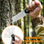 Cuchillo táctico plegable acero Stonewash G10 negro
