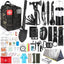 Kit supervivencia 250 pzas con bolsa molle y tienda