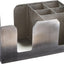 Organizador barra acero inox 6 compartimentos plateado