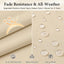 2 Pzas Cojines Silla Bistro Resistentes Agua 15x15pulg Beige