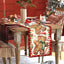 Camino mesa navidad pan jengibre 13x72pulg