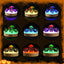Luz Nocturna Calavera LedRgb 7 Colores Caja Regalo
