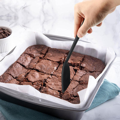 2 Pzas Espátula Silicona Antiadherente para Brownie y Huevos