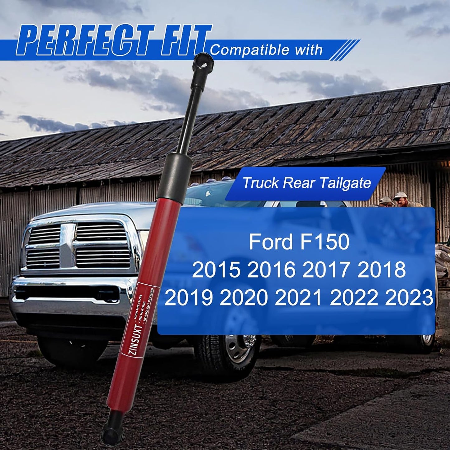 Asistente portón trasero Ford F150 15-23