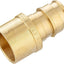 20 Adaptadores PEX A Latón 1/2x1/2 pulg F1960