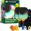 Set 2 Raquetas Pickleball Fibra Vidrio con Bolsa y 4 Bolas