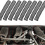8 Botas Alambre Bujía 6pulg Protector Térmico 1200° Universal