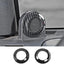 Funda decorativa altavoz pilar fibra carbono Jeep JK 07-14