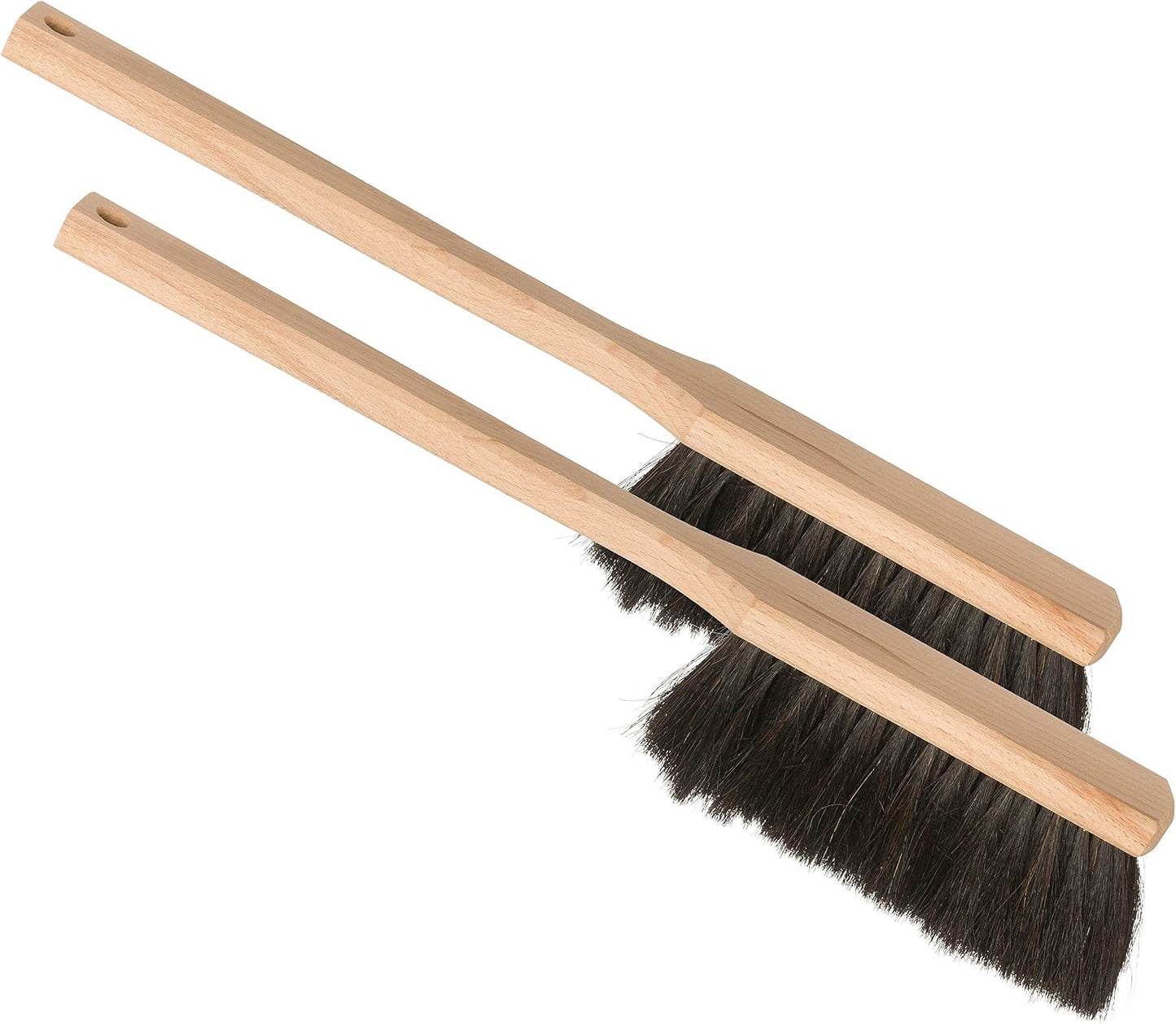 Cepillo taller crin madera haya 17pulg set 2 cerdas naturales