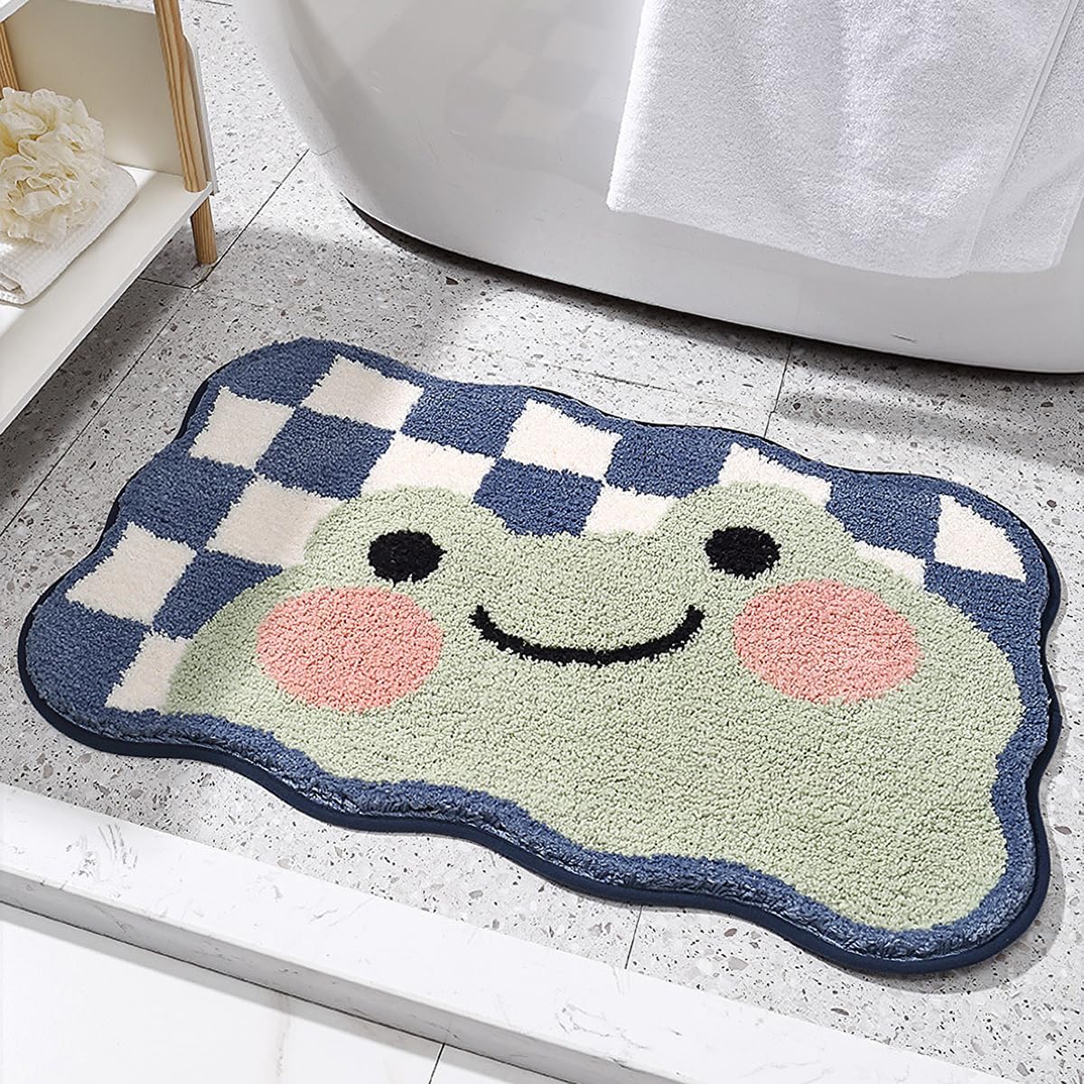 Alfombra baño microfibra lanuda antiderrap 19.6